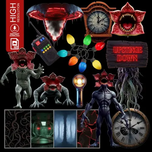 Kit Digital Demogorgom - (1383)