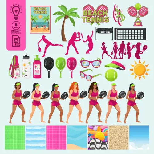 Kit Digital Beach Tenis - (01316)