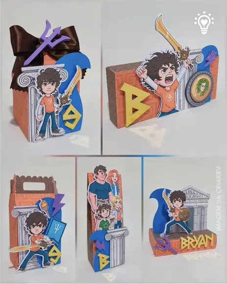 Arquivo de Corte Percy Jackson - Studio e pdf (01330)