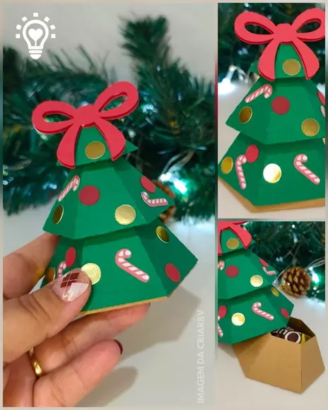 Arquivo de Corte Arvore de Natal em Camadas - (01305)