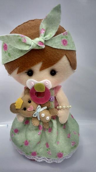 Boneca em Feltro