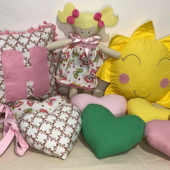 Kit Enfeites para Berço Menina