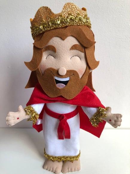 Jesus Boneco em Feltro