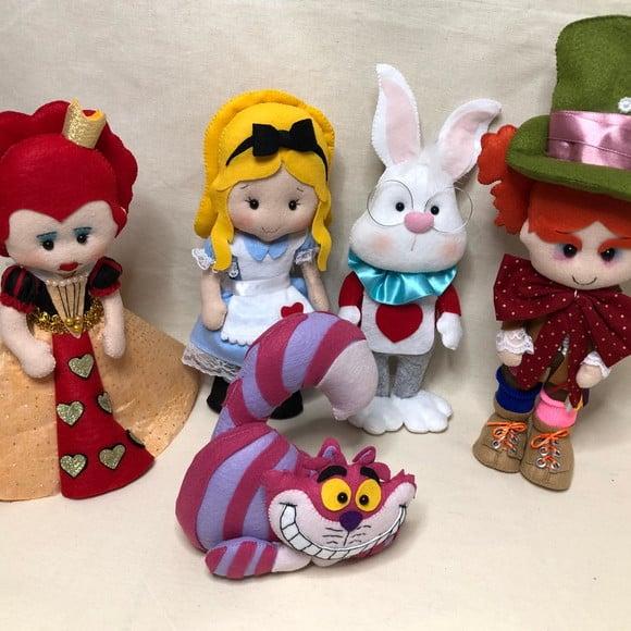 Kit Alice no país das maravilhas