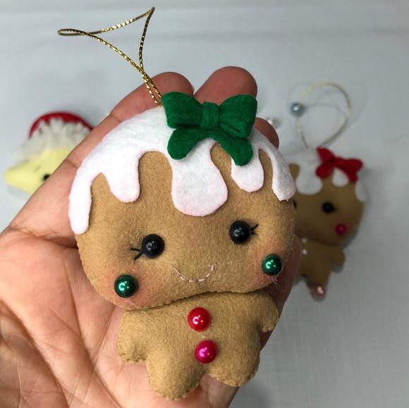 Pingentes enfeite de árvore de natal