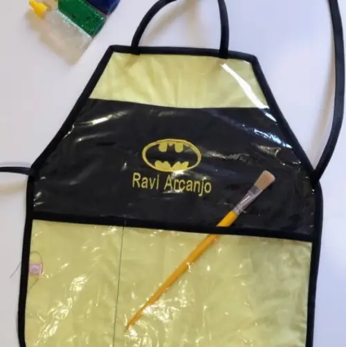Avental Infantil Personalizado Batman