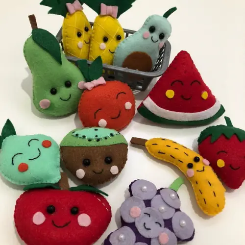 Frutinhas em Feltro