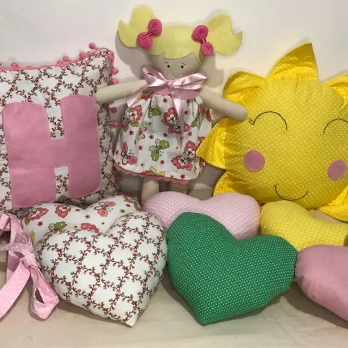 Kit Enfeites para Berço Menina