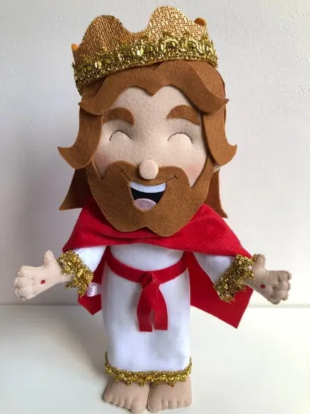 Jesus Boneco em Feltro