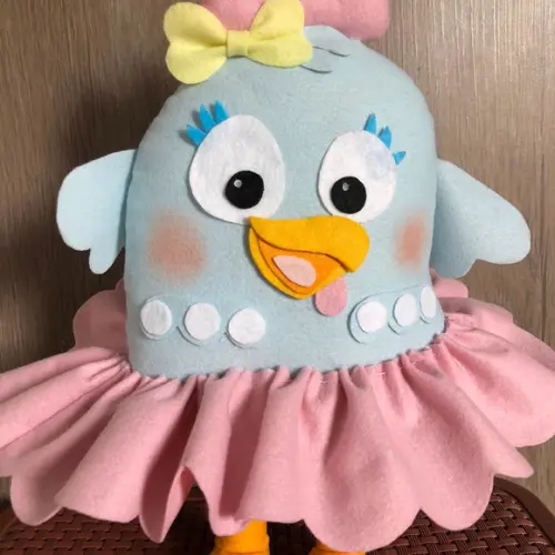 Galinha Pintadinha em Feltro