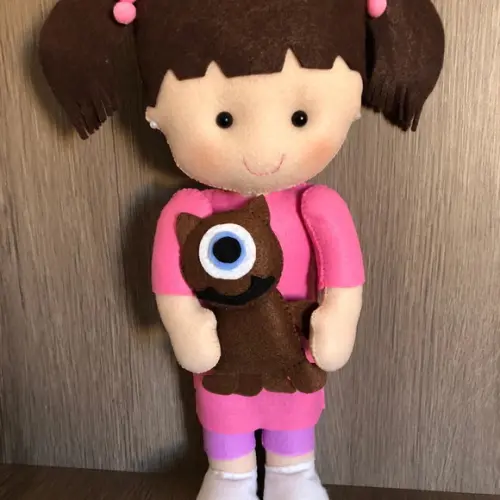 Boneca Boo monstro S/A