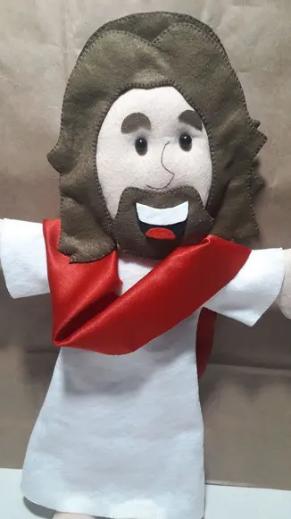 Boneco Jesus em Feltro