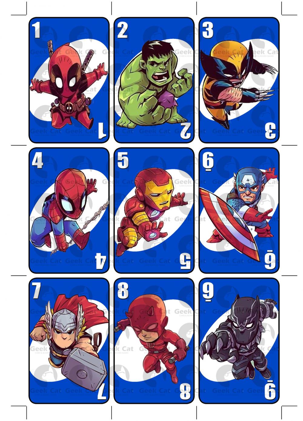 UNO Marvel Kids