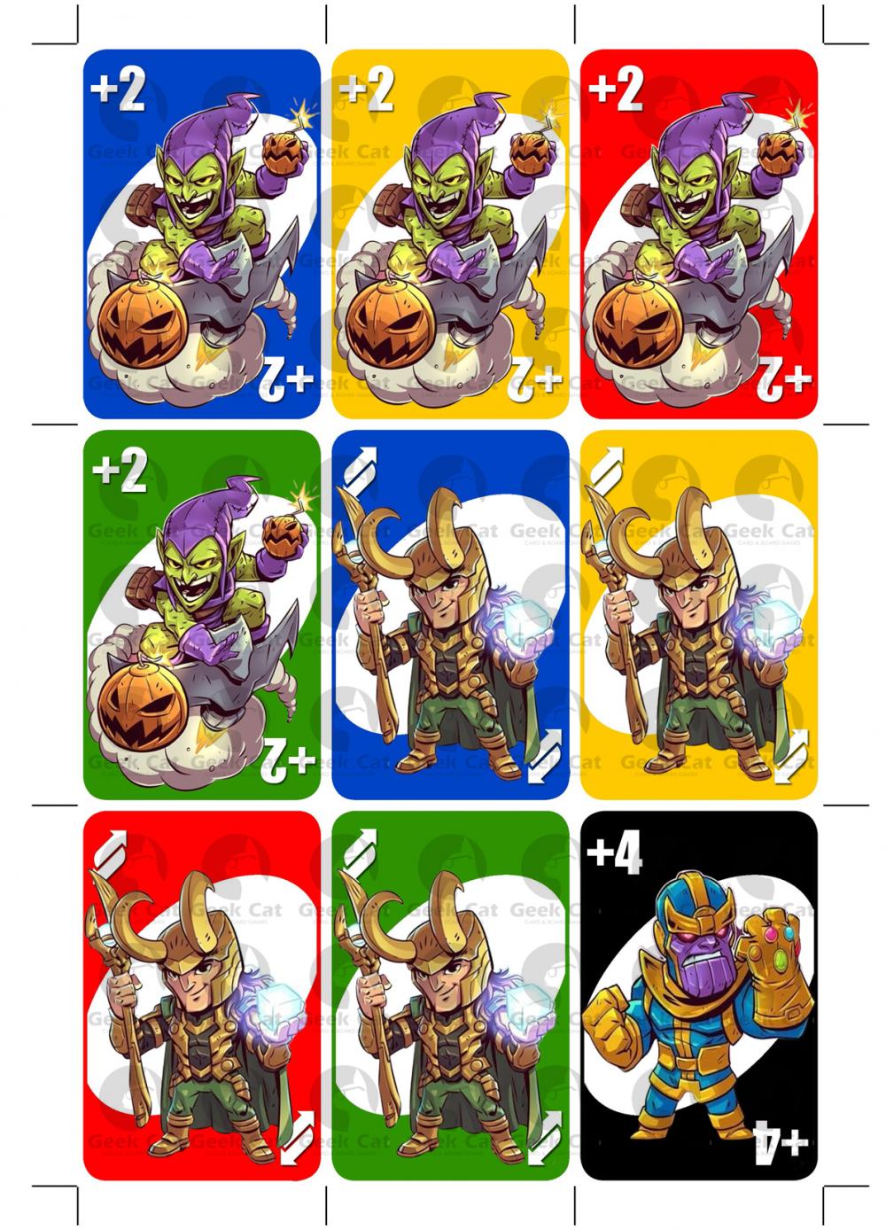 UNO Marvel Kids