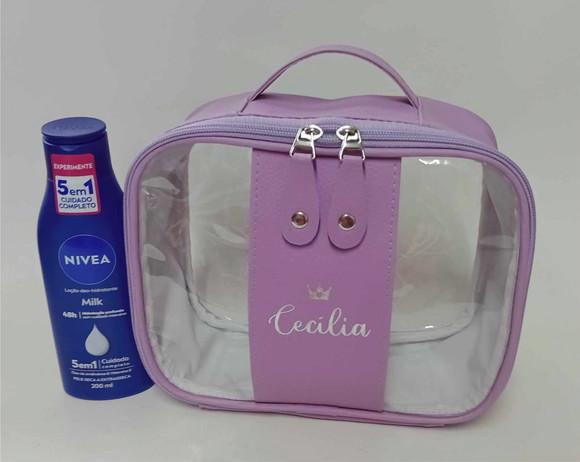 Kit Frasqueira Maleta M + Necessaire Box Personalizado