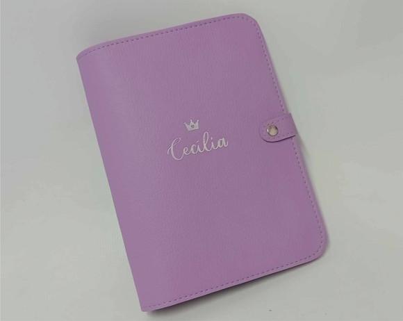 Capa para Caderneta de Vacinas em Sintético Personalizada