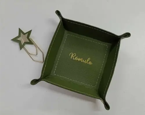 Bandeja Porta Treco P em Sintético Personalizada