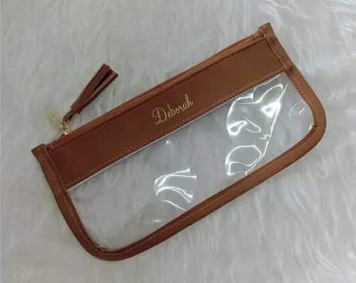 Estojo Slim Transparente Personalizado