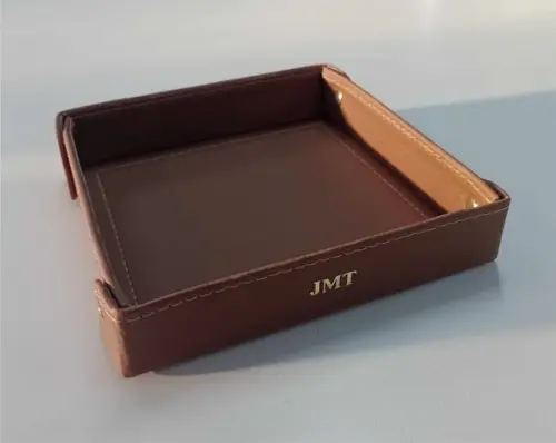 Bandeja Porta Treco em Sintético Personalizada