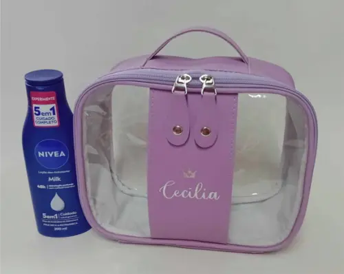 Kit Frasqueira Maleta M + Necessaire Box Personalizado
