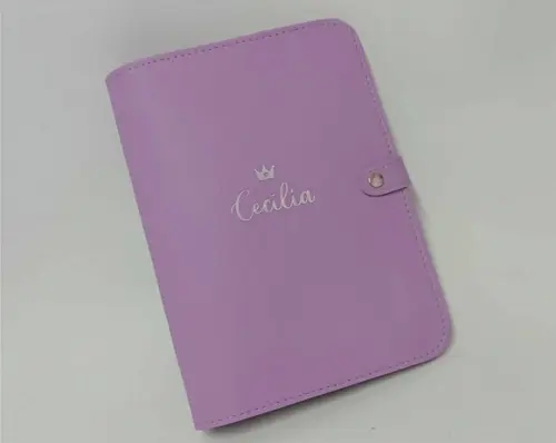 Capa para Caderneta de Vacinas em Sintético Personalizada