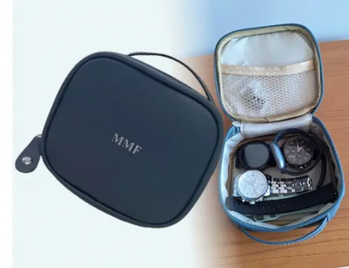 Mini Case Quadrado em Sintético Personalizado