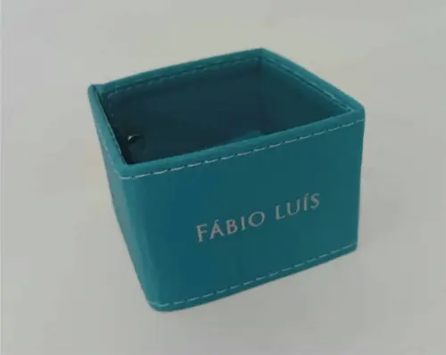 Porta Clips de Mesa em Sintético Personalizado