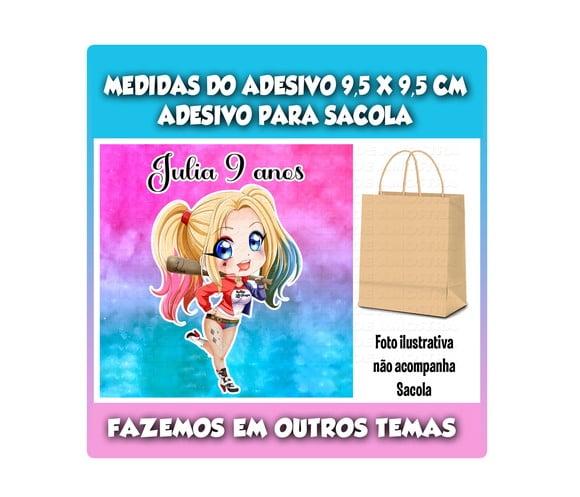 Adesivo para Sacolinha Surpresa Alerquina
