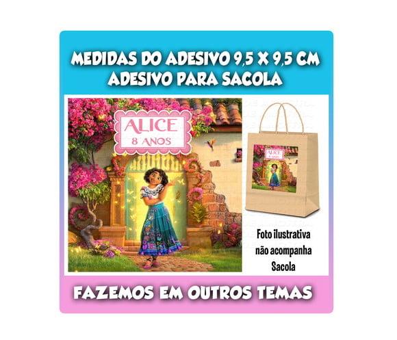 Adesivo para Sacolinha Surpresa Encanto