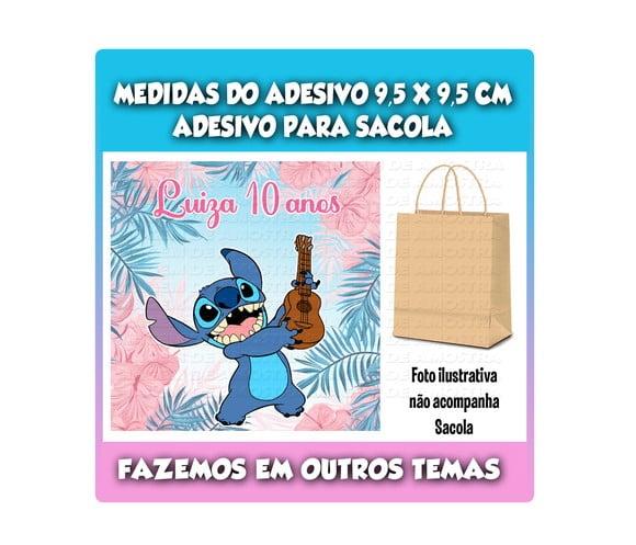 Adesivo para Sacolinha Surpresa Stitch