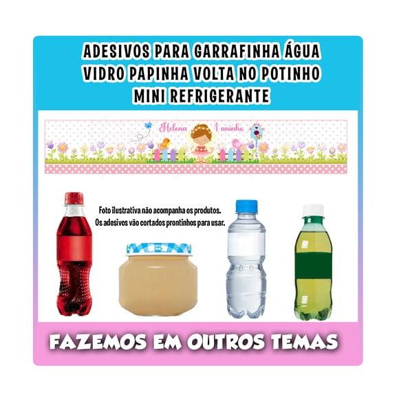 Adesivos Água Refrigerante Papinha Jardim Encantado Fada