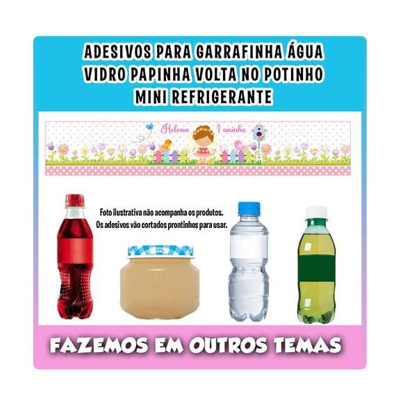 Adesivos Água Refrigerante Papinha Jardim Encantado Fada