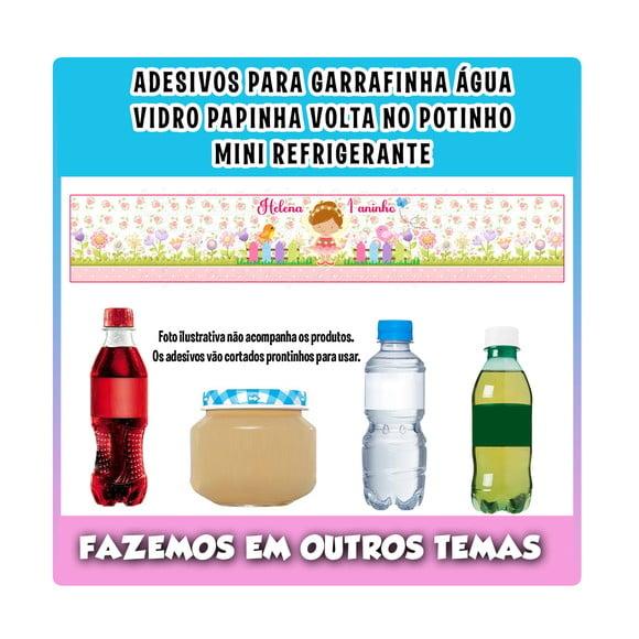 Adesivos Água Refrigerante Papinha Jardim Encantado Fada