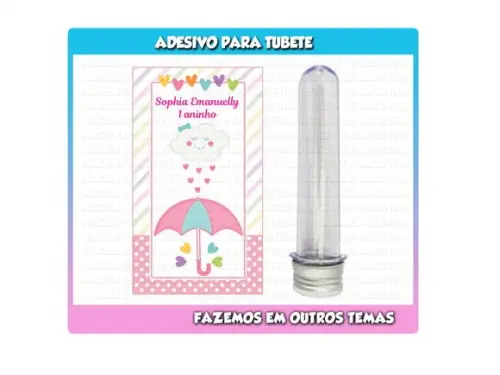 Adesivo para Tubete Chuva de Benção