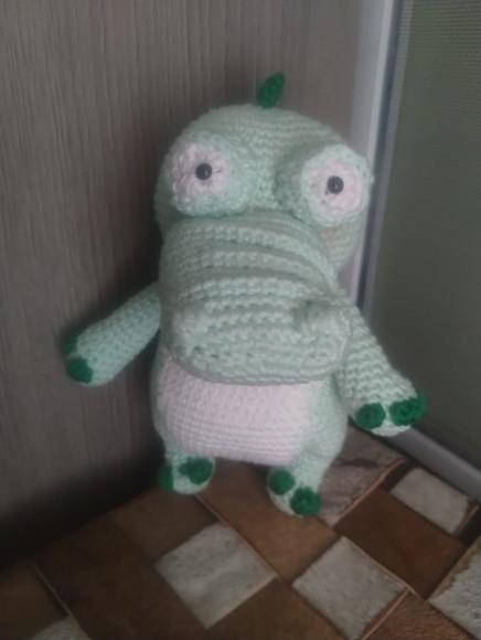 Amigurumi Crocodilo