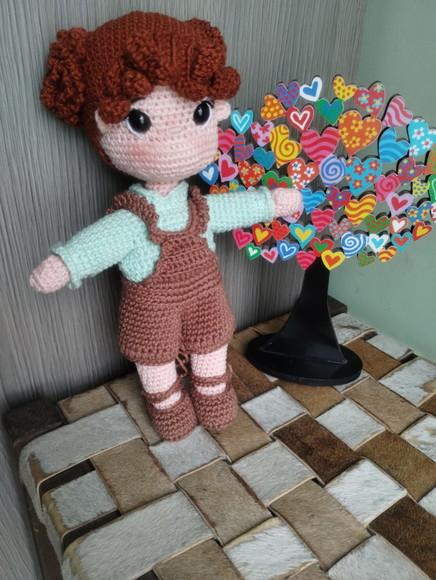 Boneca em Crochê - Amigurumi