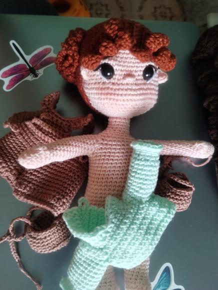 Boneca em Crochê - Amigurumi