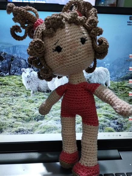 Boneca em Crochê - Amigurumi