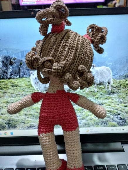 Boneca em Crochê - Amigurumi