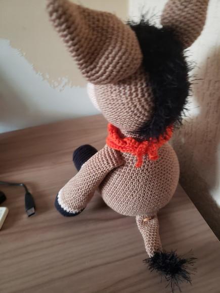 Burrinho em Crochê- Amigurumi
