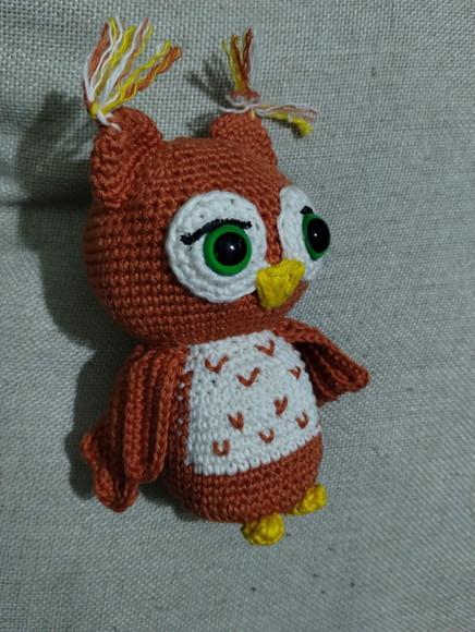 Coruja em Crochê - Amigurumi