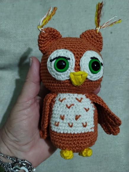 Coruja em Crochê - Amigurumi