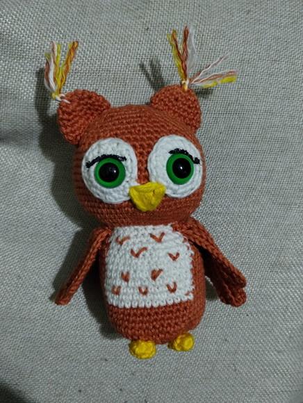 Coruja em Crochê - Amigurumi