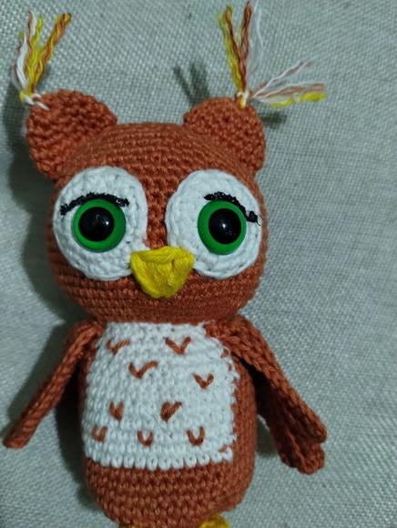 Coruja em Crochê - Amigurumi
