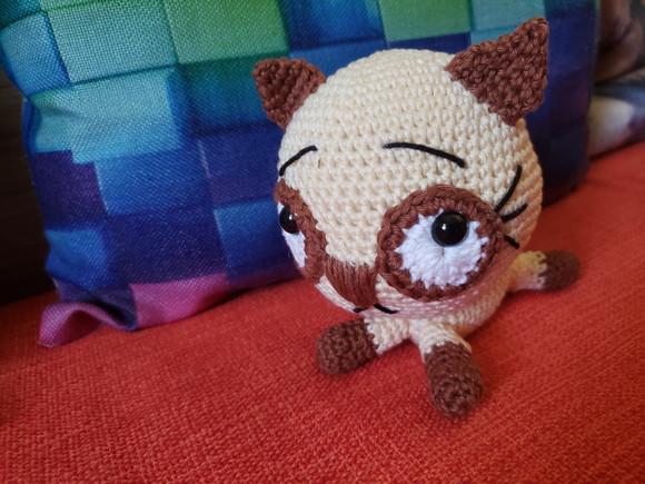 Gato em Crochê - Amigurumi