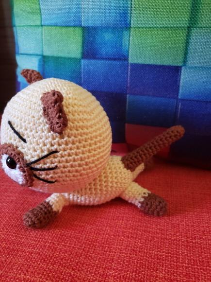 Gato em Crochê - Amigurumi