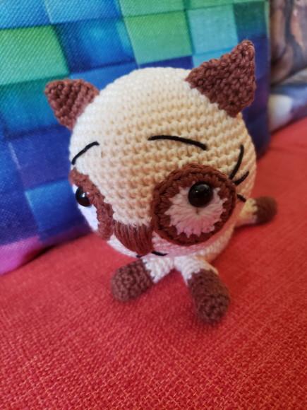 Gato em Crochê - Amigurumi