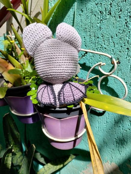 Morcego em Crochê - Amigurumi