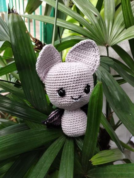 Morcego em Crochê - Amigurumi