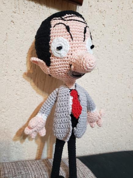 Mr Been em Crochê - Amigurumi